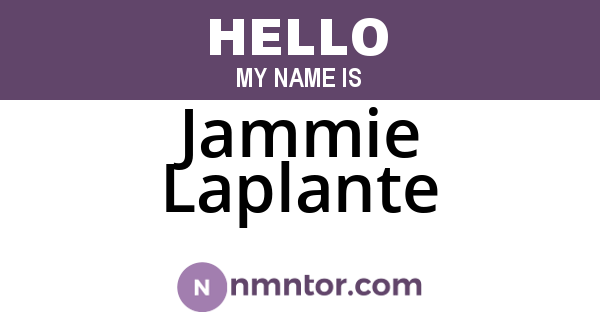 Jammie Laplante