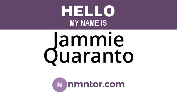 Jammie Quaranto