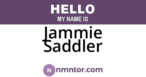 Jammie Saddler