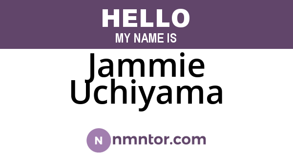 Jammie Uchiyama
