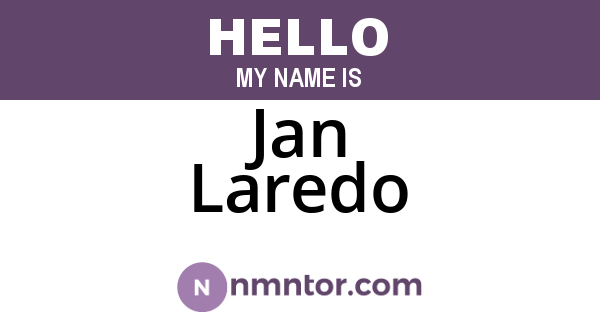 Jan Laredo