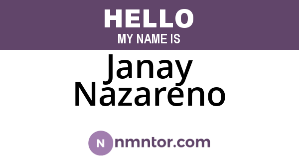 Janay Nazareno