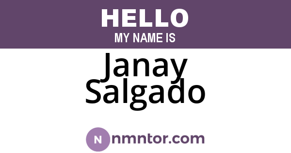 Janay Salgado