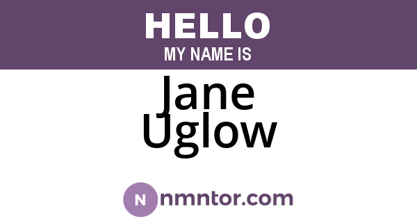 Jane Uglow
