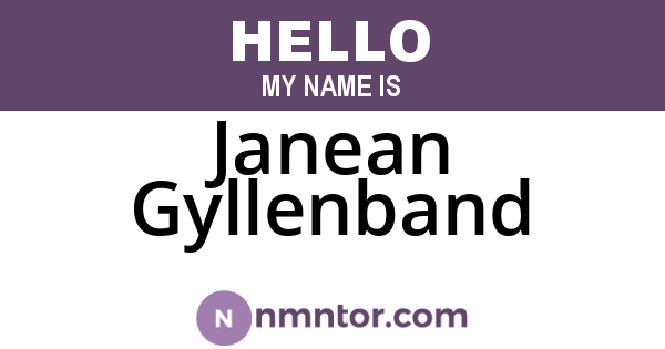 Janean Gyllenband
