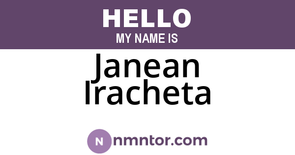 Janean Iracheta