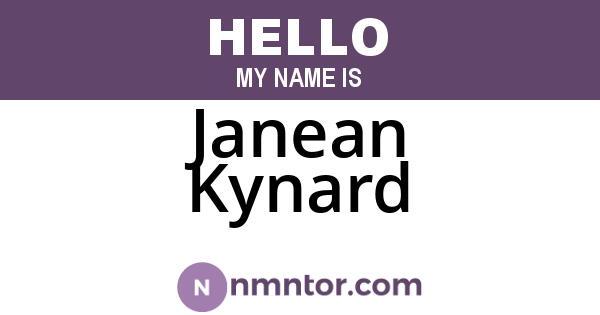 Janean Kynard