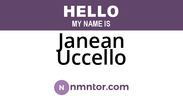Janean Uccello