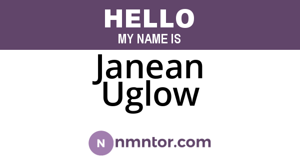 Janean Uglow