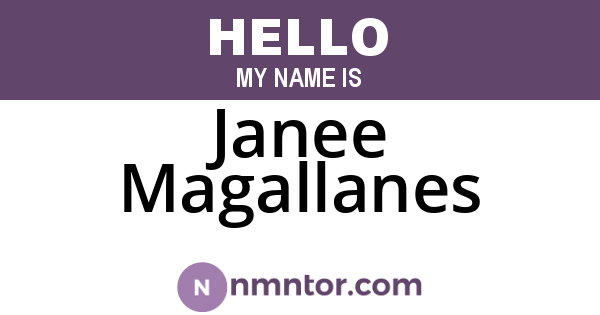 Janee Magallanes