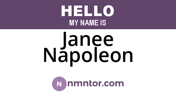 Janee Napoleon