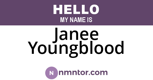 Janee Youngblood