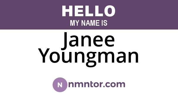 Janee Youngman
