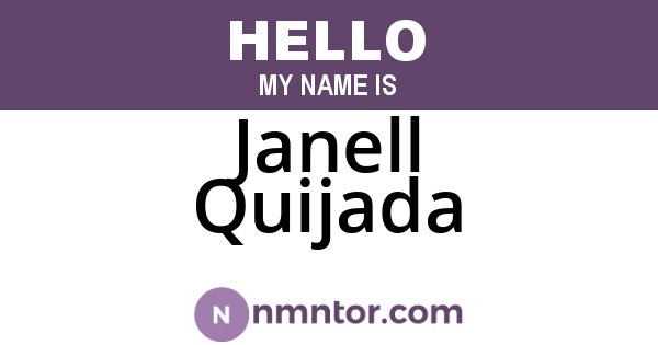 Janell Quijada