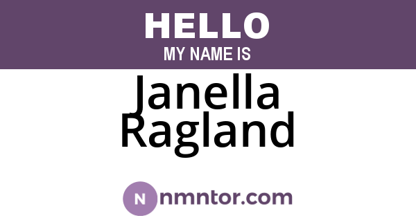 Janella Ragland