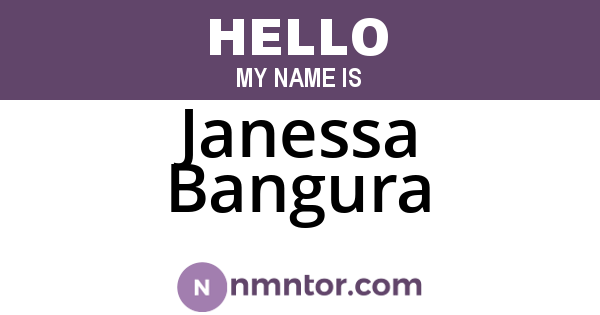 Janessa Bangura