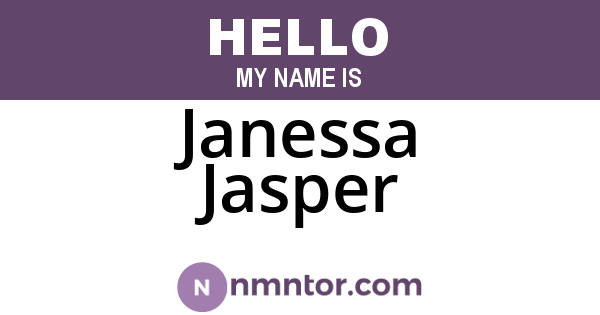 Janessa Jasper