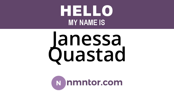 Janessa Quastad