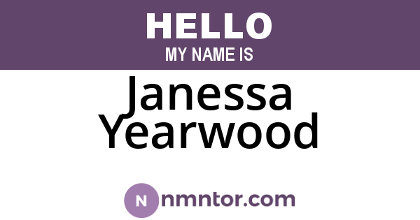 Janessa Yearwood