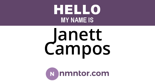 Janett Campos