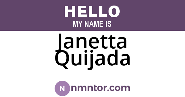 Janetta Quijada