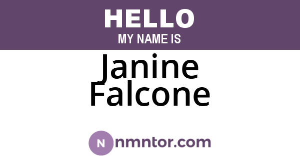 Janine Falcone