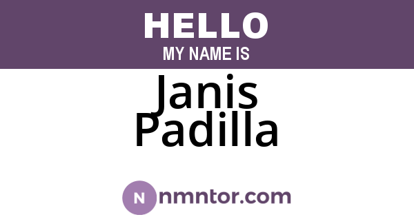 Janis Padilla