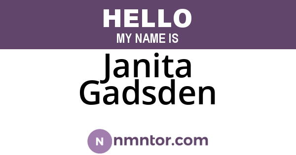 Janita Gadsden