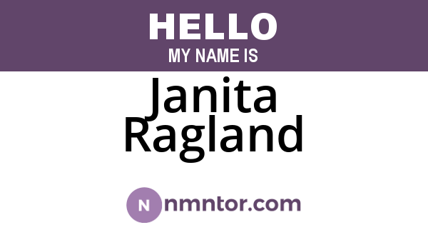 Janita Ragland