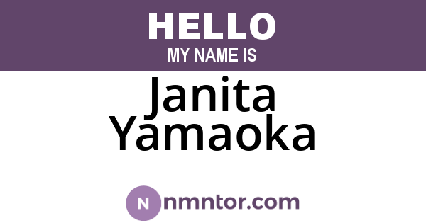 Janita Yamaoka