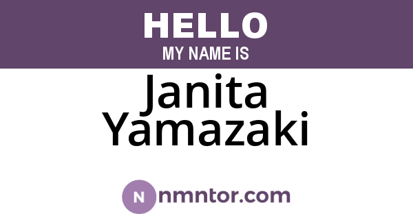 Janita Yamazaki