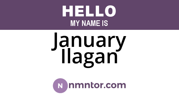 January Ilagan