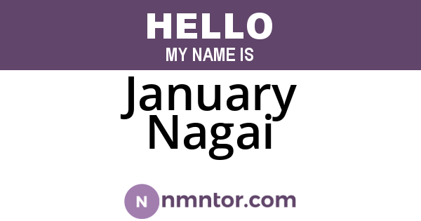 January Nagai