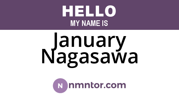 January Nagasawa