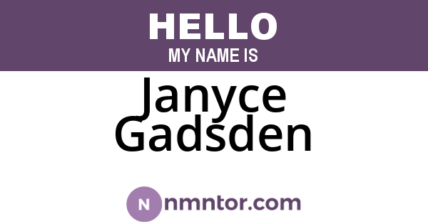 Janyce Gadsden