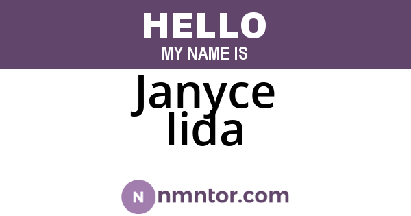 Janyce Iida