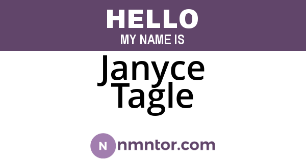Janyce Tagle