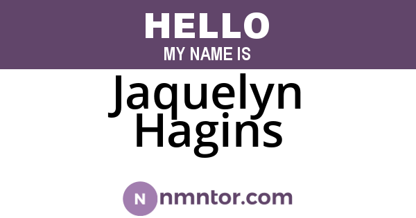 Jaquelyn Hagins
