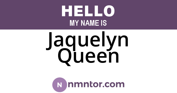 Jaquelyn Queen