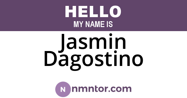 Jasmin Dagostino