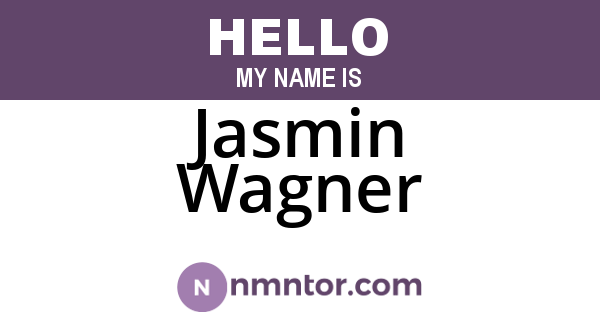 Jasmin Wagner