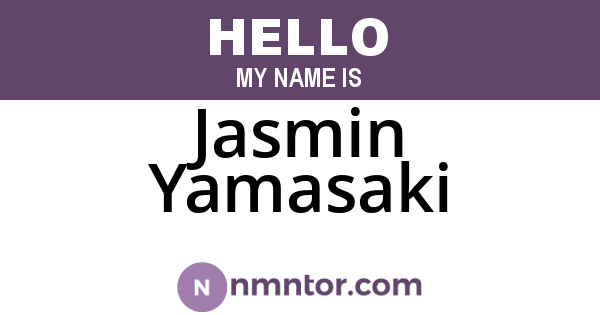 Jasmin Yamasaki