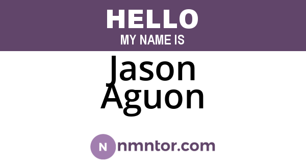 Jason Aguon