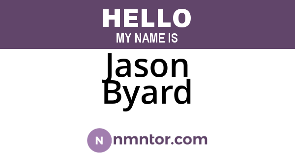 Jason Byard