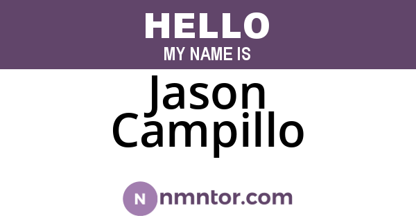 Jason Campillo