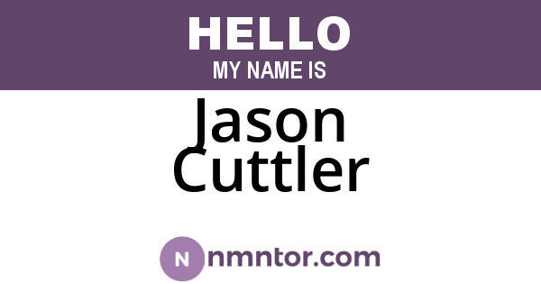 Jason Cuttler
