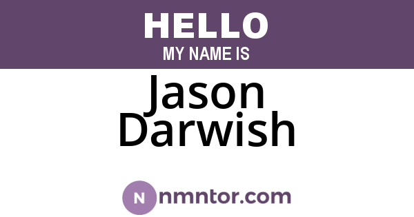 Jason Darwish