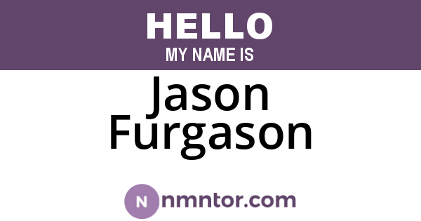 Jason Furgason