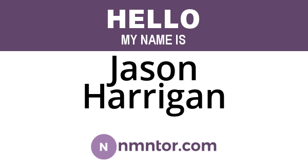 Jason Harrigan