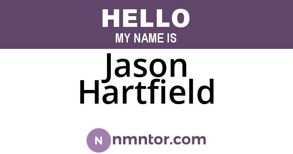 Jason Hartfield